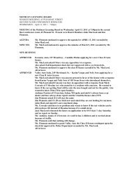 4/13/11 Licensing Board Minutes - Methuen