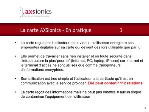 AXSionics AG The Internet Passport Company - OSSIR