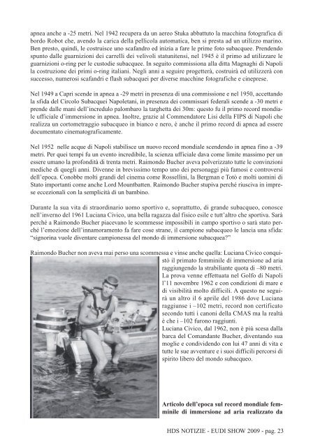 Numero Speciale HDSN_Eudi Show_2009.pdf - The Historical ...