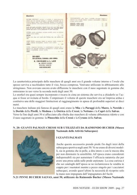 Numero Speciale HDSN_Eudi Show_2009.pdf - The Historical ...