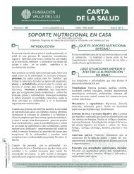 Carta Salud Enero - Fundacion Valle del lili