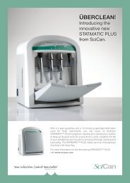 STATMATIC PLUS handpiece cleaning and ... - Scican.uk.com