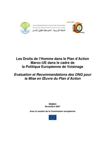 Les Droits de l'Homme dans le Plan d'Action Maroc ... - Euromedrights