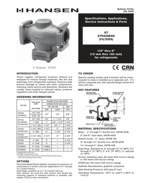 Killer Filter Replacement for STAUFF RS095B25B 105-6077-60506