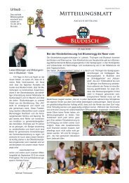 Mitteilungsblatt Bludesch - Gemeinde Bludesch