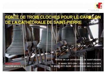 carillon-cathedrale-saint-pierre-flyer - Ville de GenÃ¨ve