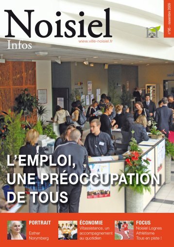 l'emploi, une préoccupation de tous portrait - Noisiel