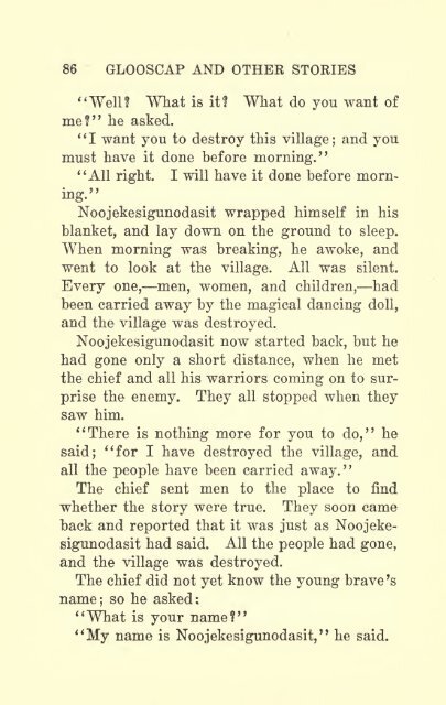 Glooscap the great chief, and other stories - ElectricCanadian.com