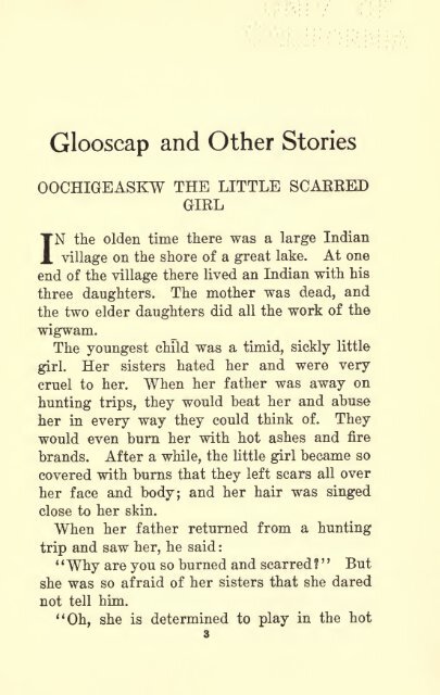 Glooscap the great chief, and other stories - ElectricCanadian.com