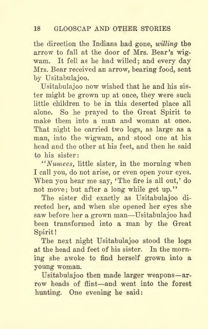 Glooscap the great chief, and other stories - ElectricCanadian.com