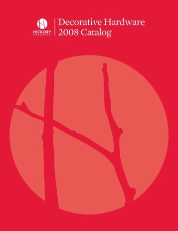 Decorative Hardware 2008 Catalog