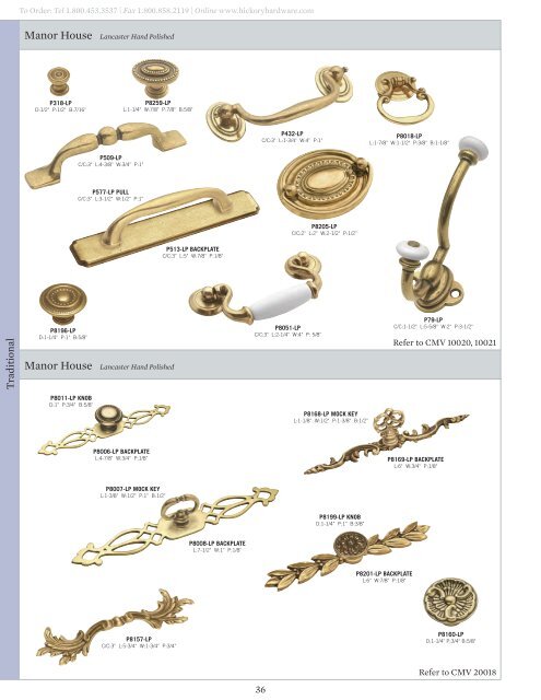 Decorative Hardware 2008 Catalog