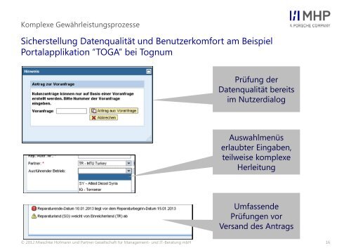 DSAG Vortrag - Mieschke Hofmann und Partner