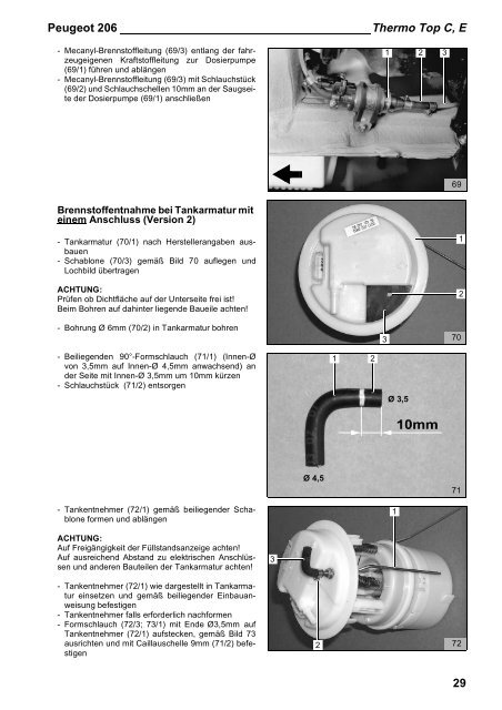 Wasser-Heizgerät Zusatzheizung Thermo Top C ... - AutoExtrem.de