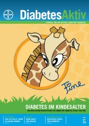diabetes schulung richtig heben und tradjenta
