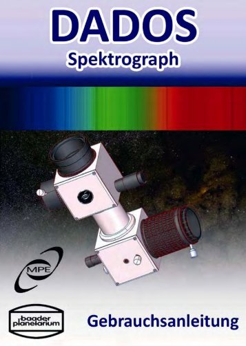DADOS Spektrograph Gebrauchsanleitung - Baader-Planetarium ...