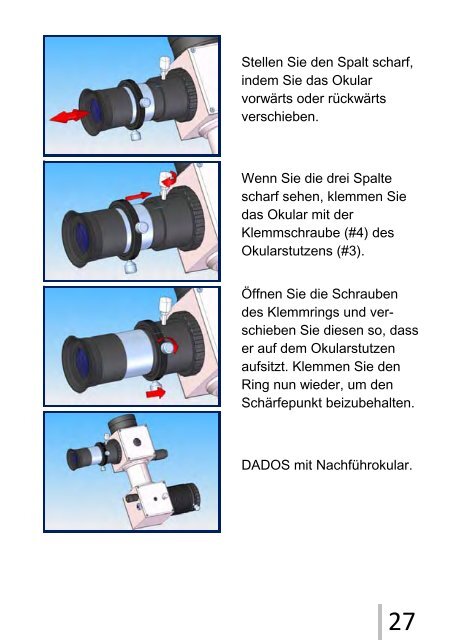 DADOS Spektrograph Gebrauchsanleitung - Baader-Planetarium ...