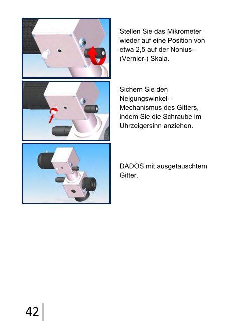 DADOS Spektrograph Gebrauchsanleitung - Baader-Planetarium ...