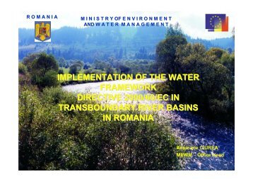 implementation of the water framework directive 2000/60/ec ... - INBO