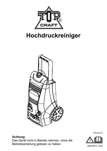 2010 Hochdruckreiniger TopCraft - cleanerworld GmbH