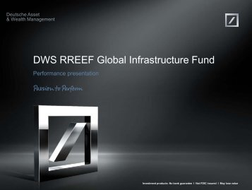 Presentation - DWS Investments