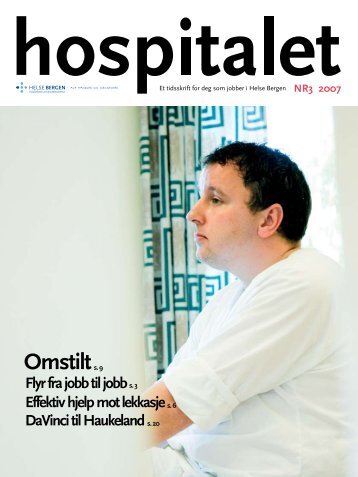 Hospitalet 2007 Nr 3.pdf - Helse Bergen