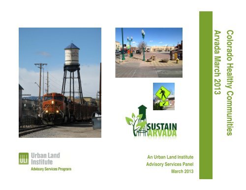 Download the Arvada presentation - Urban Land Institute