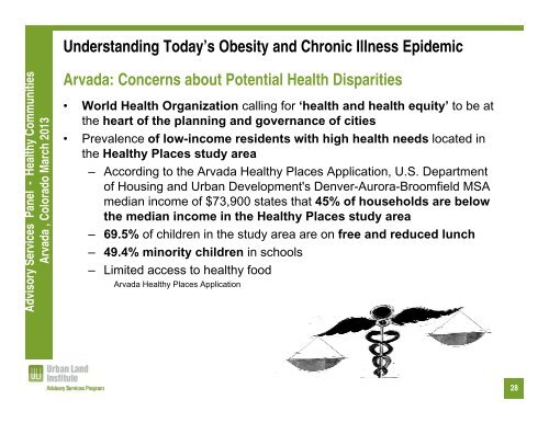 Download the Arvada presentation - Urban Land Institute