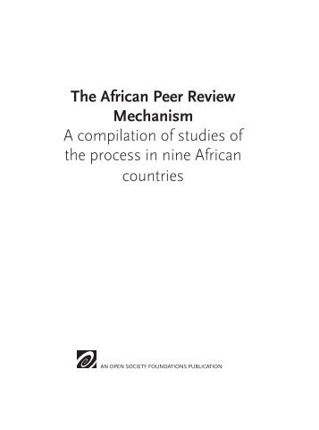 A compilation of studies of the process in nine African ... - AfriMAP