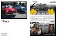 October - Central Ohio Vintage Volkswagen Club