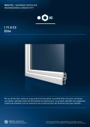 Fiche produit Elite surface dÃ©calÃ©e - Inoutic