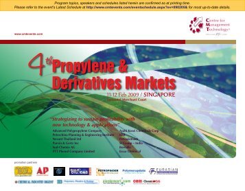 pdf brochure - CMT Conferences