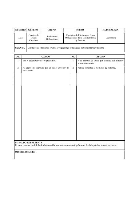 Clasificador por Objeto del Gasto Adecuaciones - SecretarÃ­a de ...