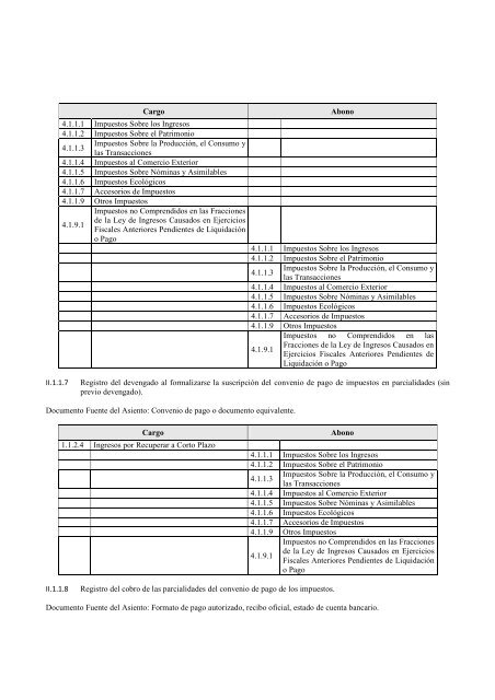 Clasificador por Objeto del Gasto Adecuaciones - SecretarÃ­a de ...