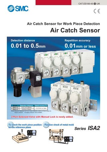 Air Catch Sensor Series ISA2 - SMC