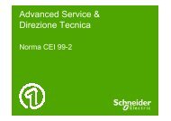 Schneider Electric: Impianti elettrici V > 1 kV c.a. - Aeit - Sezione ...