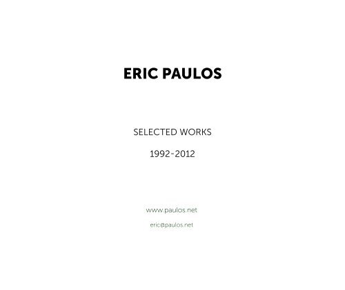 portfolio - Eric Paulos