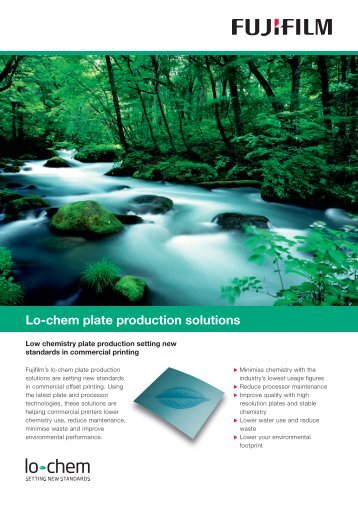 Lo-chem plate production solutions - Fujifilm