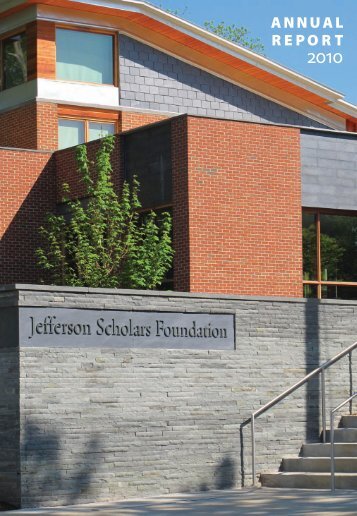 2010 - Jefferson Scholars Foundation
