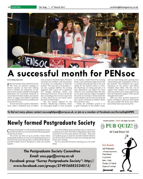 Issue 43 - University of Surrey's Student Union