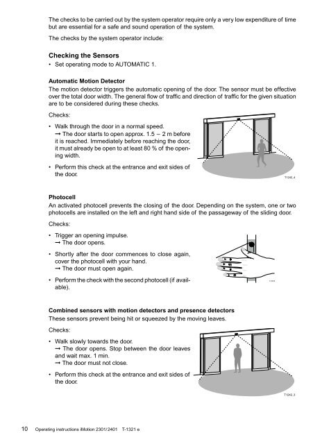 Operating Instructions - tormax danmark a/s