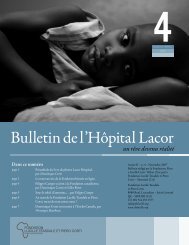 Novembre (bulletin_de_l_hopital_lacor_2007_4 ... - Fondazione Corti