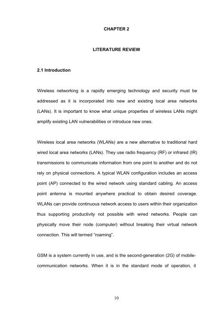 design and development of a secure wireless ... - ePrints@USM