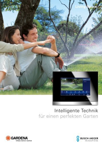 Intelligente Technik für einen perfekten Garten - Busch-Jaeger ...