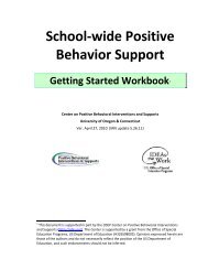 School-wide Positive Behavior Support - MN PBIS