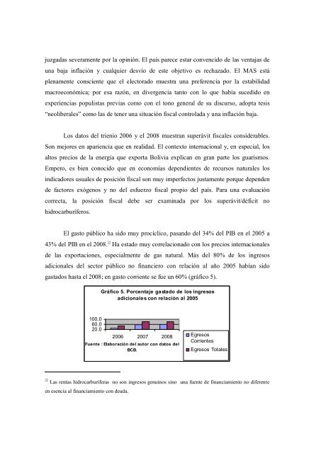 4-La EconomÃ­a PolÃ­tica del Populismo Boliviano del Siglo 21 - iisec