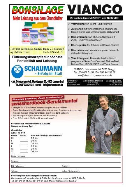 swissherdbook bulletin 1-2013-2-d