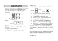 Bruksanvisning T30.3004.01 433MHz trÃ¥dlÃ¸st termometer