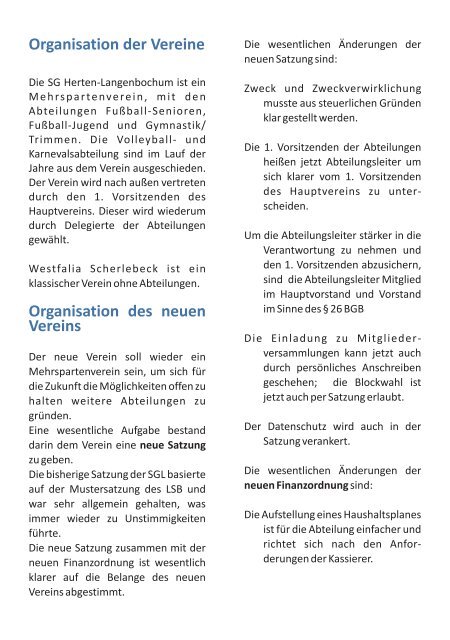 Die neue Nr. 1 in Herten - SG 1928 Herten-Langenbochum eV ...