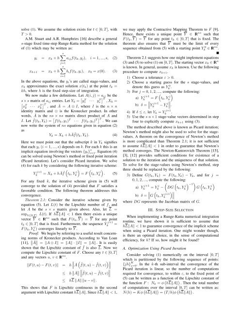 A Variable Step-Size Selection Method for Implicit Integration ...